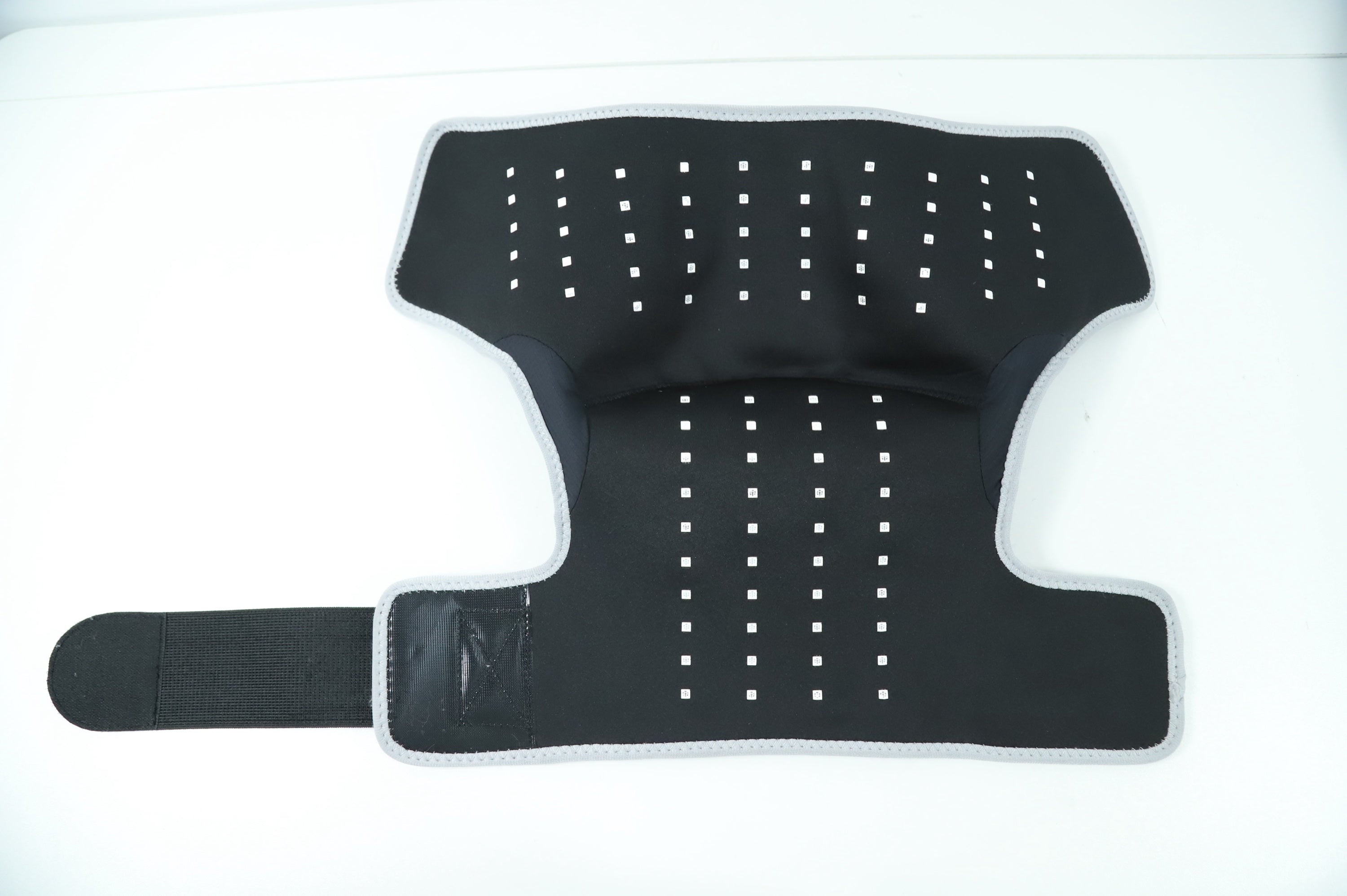 Inside of the shoulder wrap showing the LED panel