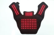 Neck and shoulder wrap with 109 LEDs lit in 660nm red light