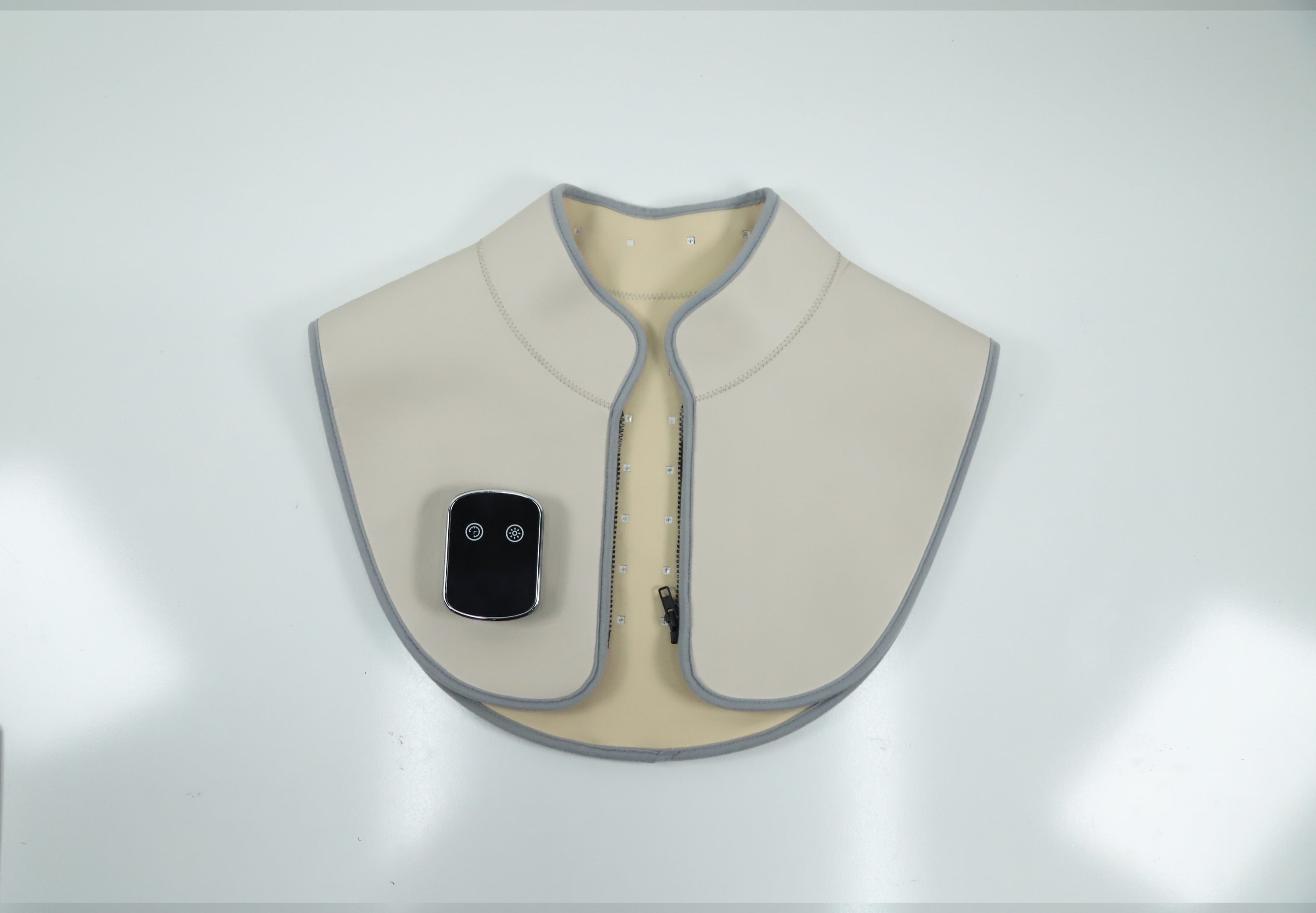 Wrap opened to show the soft inner lining